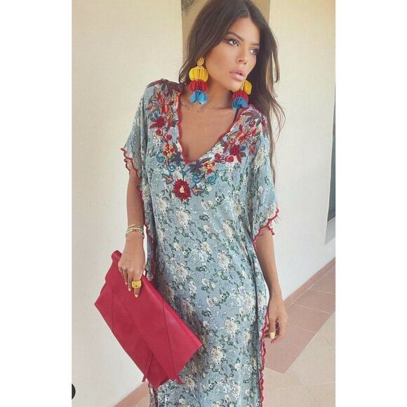 ZARA Embroidered Tunic Dress Limited New - Picture 2 of 11